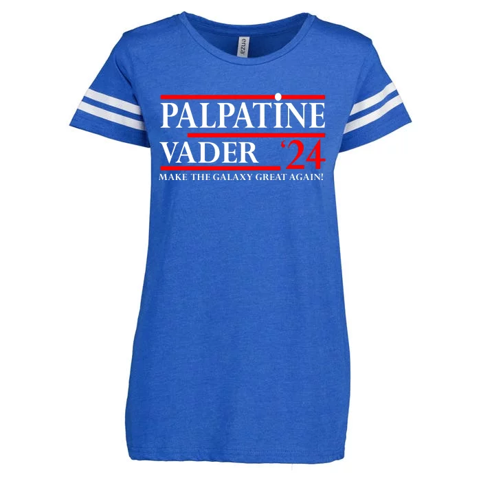 Vote Palpatine Vader In 2024 Enza Ladies Jersey Football T-Shirt