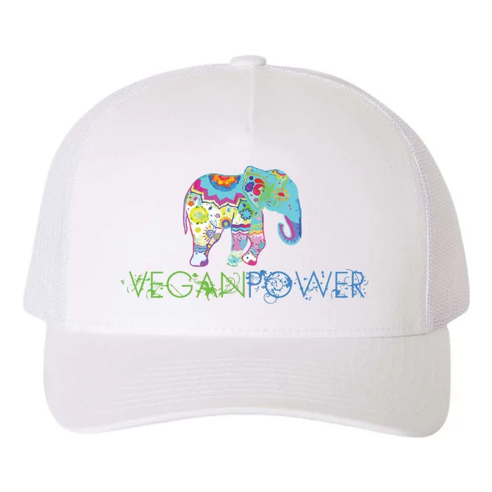 Vegan Power Vegan Shirts Vegan Activism Vegan Shirts Yupoong Adult 5-Panel Trucker Hat