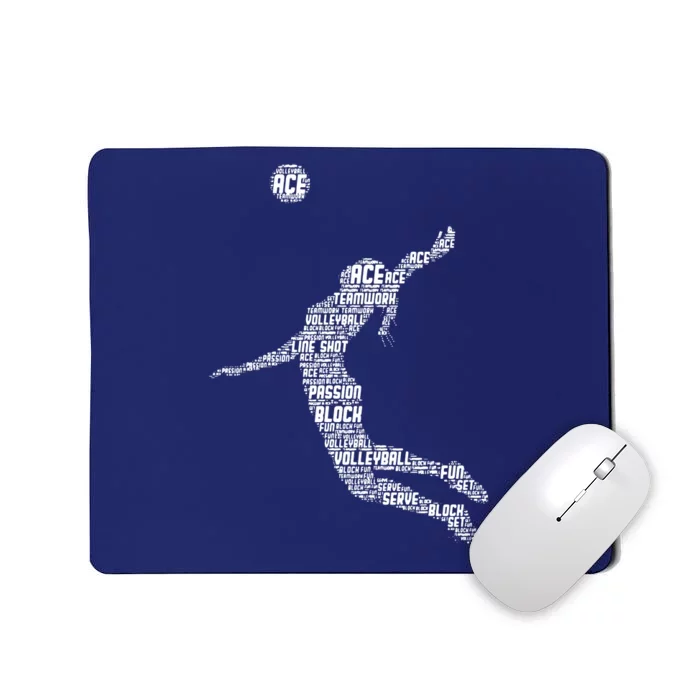 Volleyball Player Mousepad