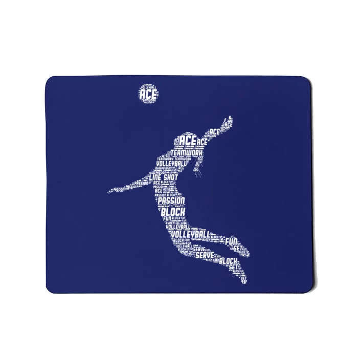 Volleyball Player Mousepad