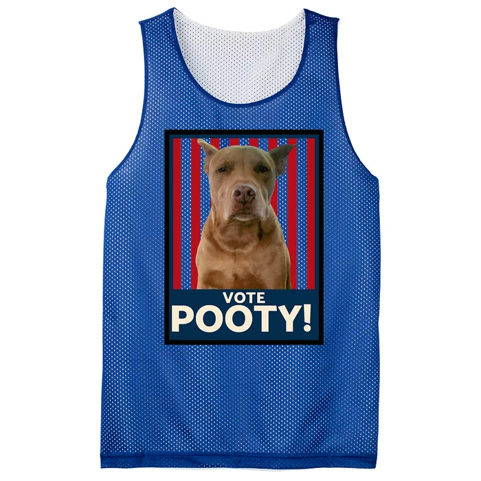 Vote Pooty Mesh Reversible Basketball Jersey Tank