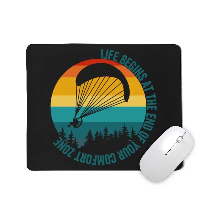 Vintage Paramotor Mousepad