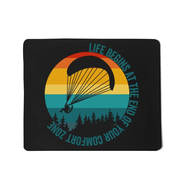 Vintage Paramotor Mousepad