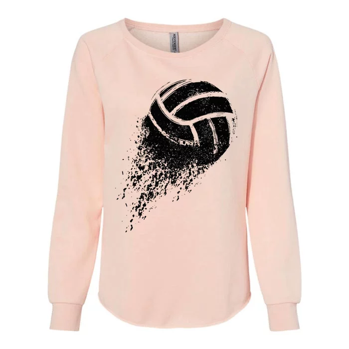 Volleyball Player Womens California Wash Sweatshirt