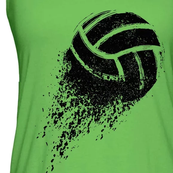 Volleyball Player Ladies Essential Flowy Tank