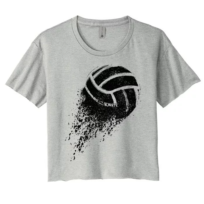 Volleyball Player Women's Crop Top Tee