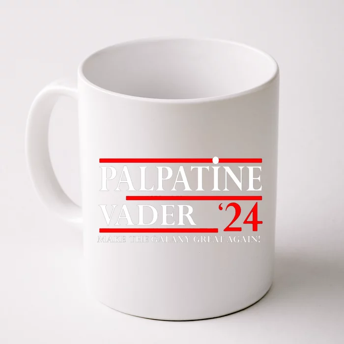 Vote Palpatine Vader In 2024 Front & Back Coffee Mug