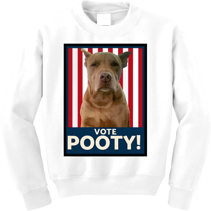 Vote Pooty Kids Sweatshirt