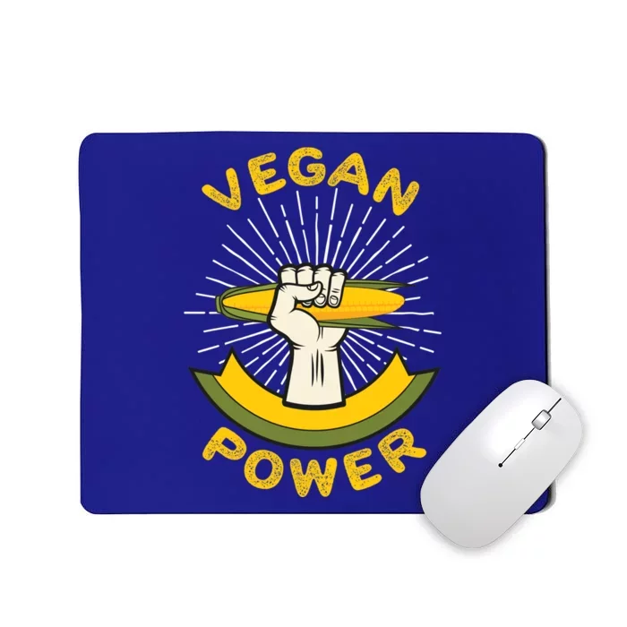 Vegan Power Veggie Vegetarian Healthy Eating Gift Mousepad