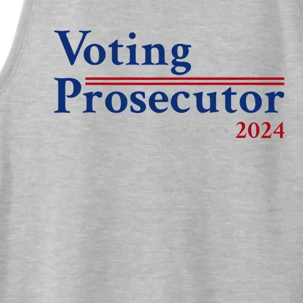 Voting Prosecutor Vote For Kamala Harris 2024 Ladies Tri-Blend Wicking Tank