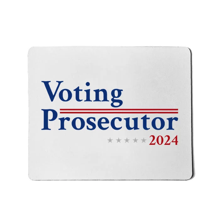 Voting Prosecutor Vote For Kamala Harris 2024 Mousepad