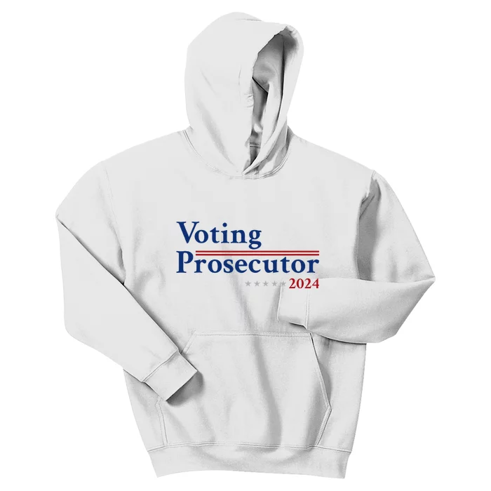 Voting Prosecutor Vote For Kamala Harris 2024 Kids Hoodie