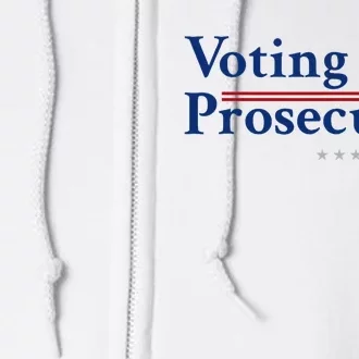 Voting Prosecutor Vote For Kamala Harris 2024 Full Zip Hoodie