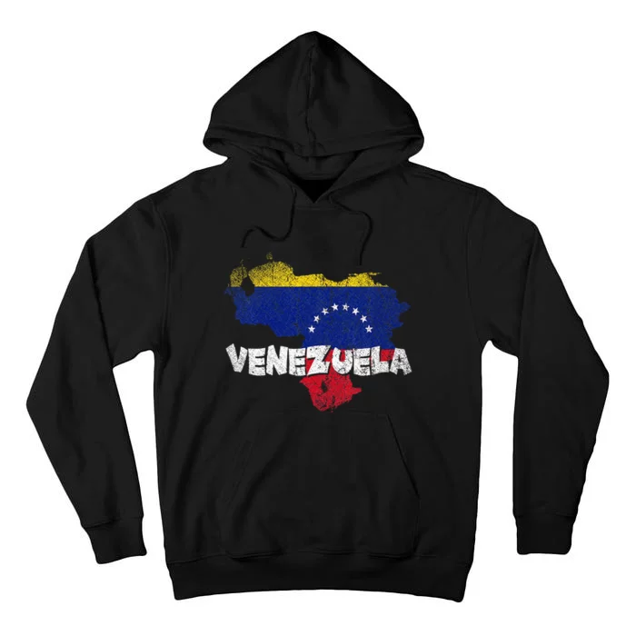 Venezuela Pride Venezuelan Flag Caracas Gift Venezuela Tall Hoodie