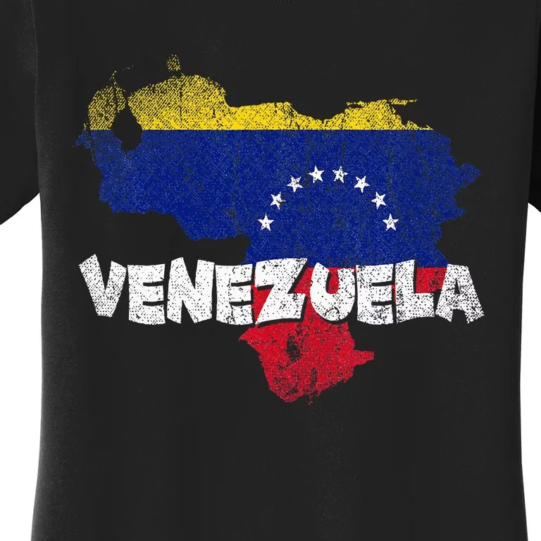 Venezuela Pride Venezuelan Flag Caracas Gift Venezuela Women's T-Shirt