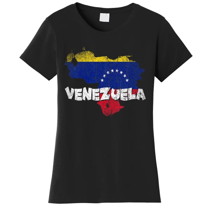 Venezuela Pride Venezuelan Flag Caracas Gift Venezuela Women's T-Shirt