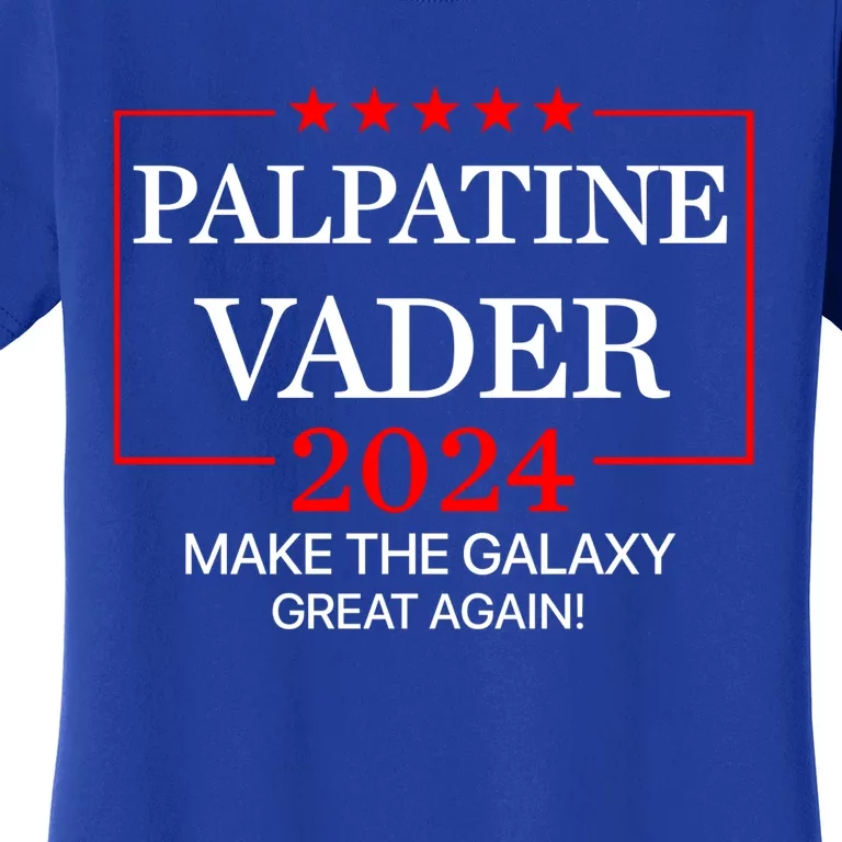 Vote Palpatine Vader In 2024 Women's T-Shirt