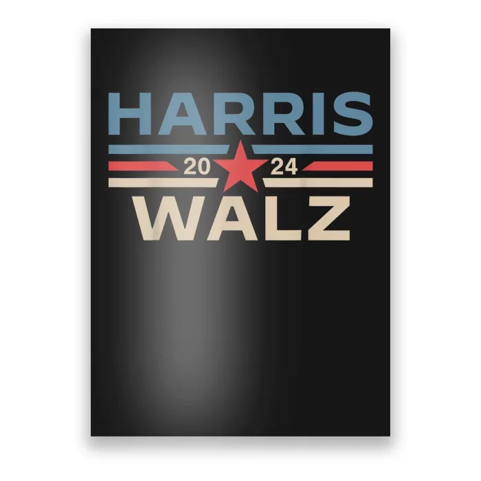 Vote President Vp Waltz Poster