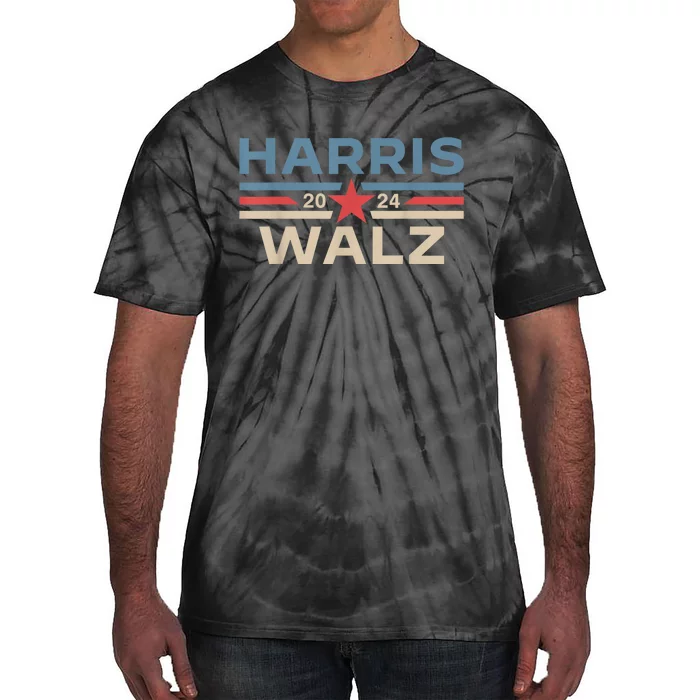 Vote President Vp Waltz Tie-Dye T-Shirt