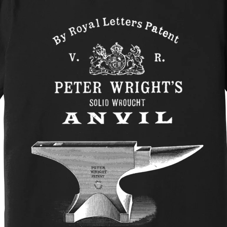 Vintage Peter Wright Anvil Blacksmithing Premium T-Shirt