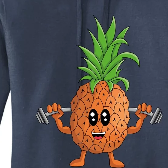 Veggie Power Workout Pineapple Funny Pineapple Pineapple Gift Women's Pullover Hoodie