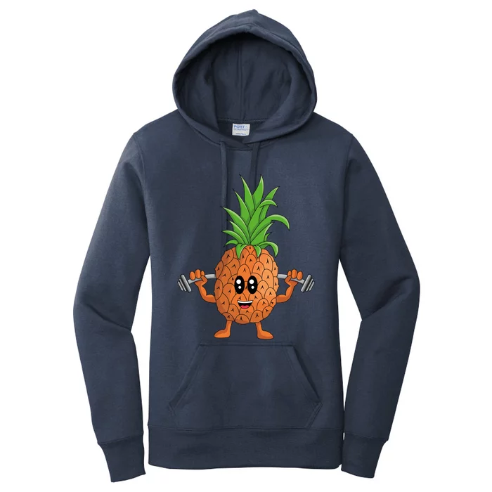 Veggie Power Workout Pineapple Funny Pineapple Pineapple Gift Women's Pullover Hoodie