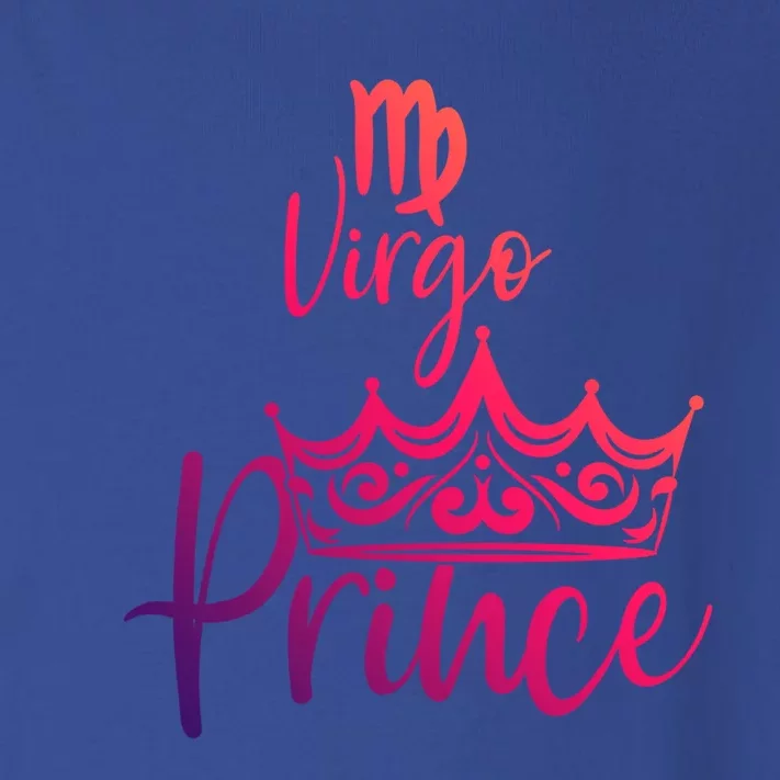 Virgo Prince Zodiac Funny Gift Toddler Long Sleeve Shirt