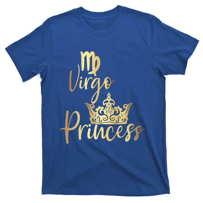 Virgo Princess Zodiac Gift T-Shirt