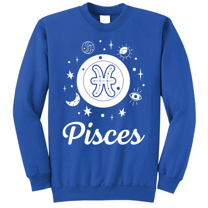 Vintage Pisces Zodiac Sign Gift Sweatshirt