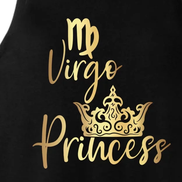 Virgo Princess Zodiac Meaningful Gift Ladies Tri-Blend Wicking Tank