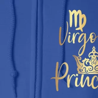 Virgo Princess Zodiac Meaningful Gift Full Zip Hoodie