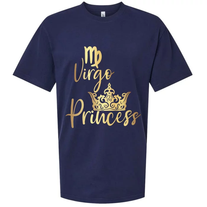 Virgo Princess Zodiac Meaningful Gift Sueded Cloud Jersey T-Shirt