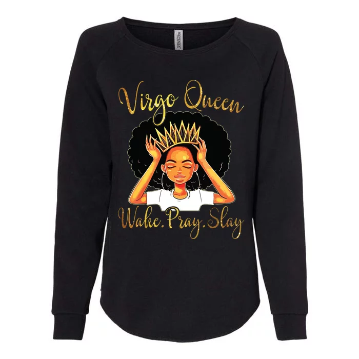 Virgo Queens Are Born In August 23 September 22 Womens California Wash Sweatshirt