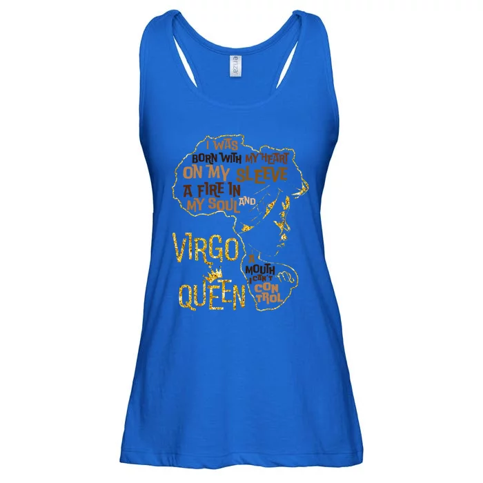 Virgo Queen Birthday Zodiac Costume Black Gift Gift Ladies Essential Flowy Tank