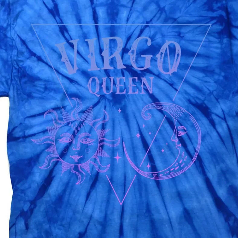 Virgo Queen / Blue Sun And Moon Virgo Birthday Astrology Great Gift Tie-Dye T-Shirt