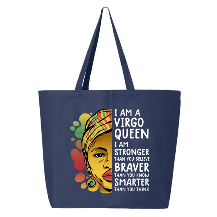 Virgo Queen Cute Gift Astrology Zodiac Virgo Gift 25L Jumbo Tote