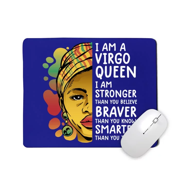 Virgo Queen Gift Astrology Zodiac Virgo Gift Mousepad