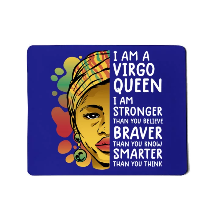 Virgo Queen Gift Astrology Zodiac Virgo Gift Mousepad