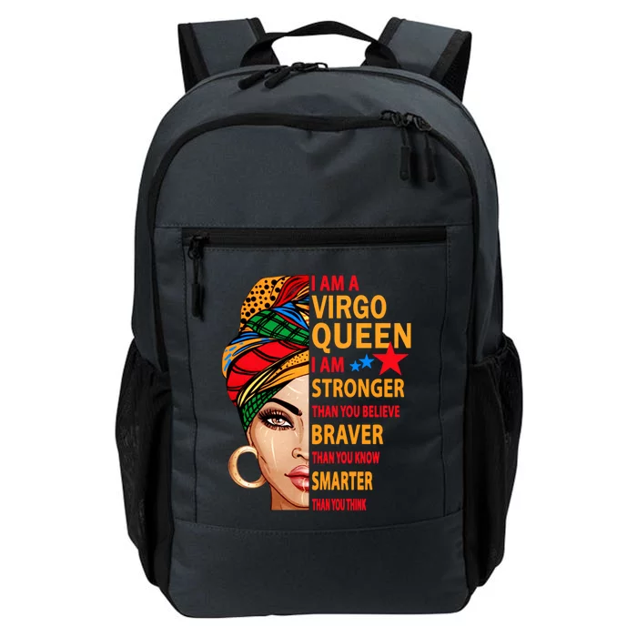 Virgo Queen I Am Stronger Birthday Gift For Virgo Zodiac Cool Gift Daily Commute Backpack