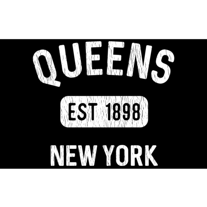 Vintage Queens Ny Nyc Gifts Souvenir Queens Est 1898 Bumper Sticker