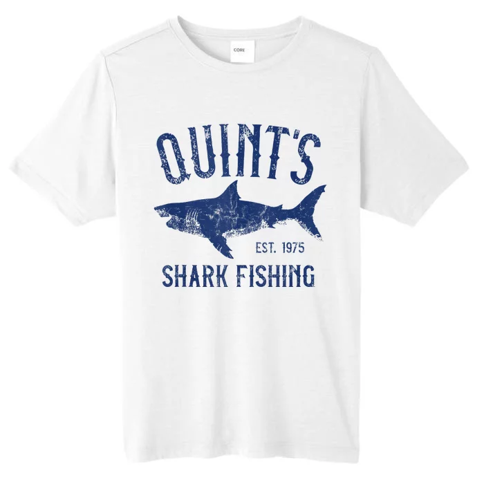 Vintage QuintS Shark Fishing 1975 Retro ChromaSoft Performance T-Shirt