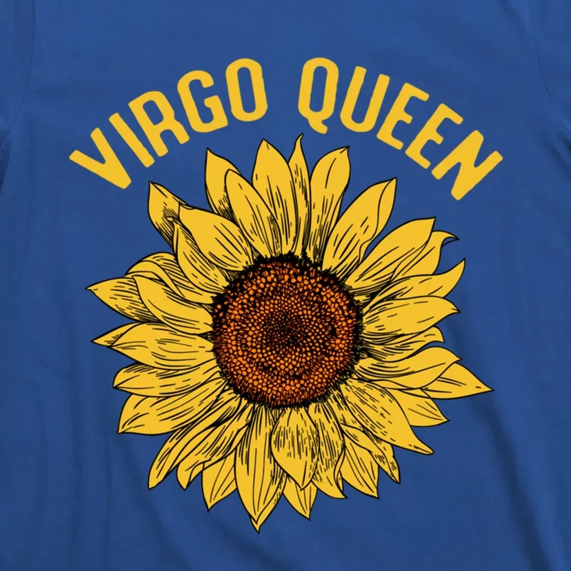 Virgo Queen Sunflower Birthday Gift Gift T-Shirt