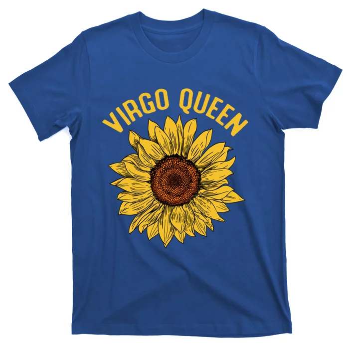 Virgo Queen Sunflower Birthday Gift Great Gift T-Shirt