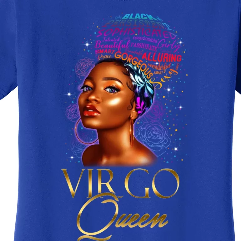 Virgo Queen September Phenoally Black Birthday Meaningful Gift Women's T-Shirt