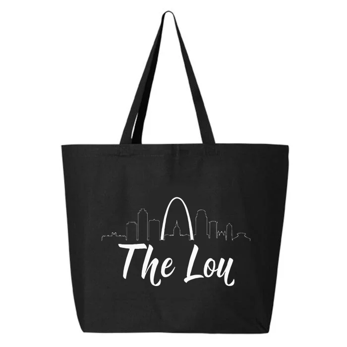 Vintage Quote The Lou St. Louis Missouri 25L Jumbo Tote