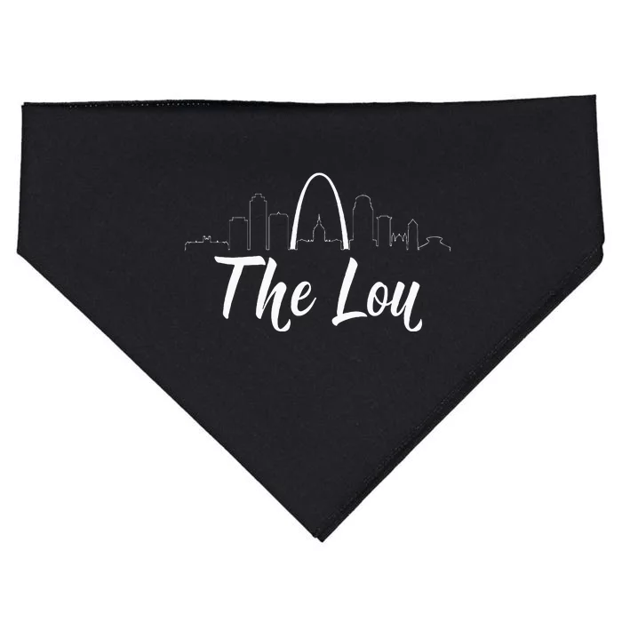 Vintage Quote The Lou St. Louis Missouri USA-Made Doggie Bandana