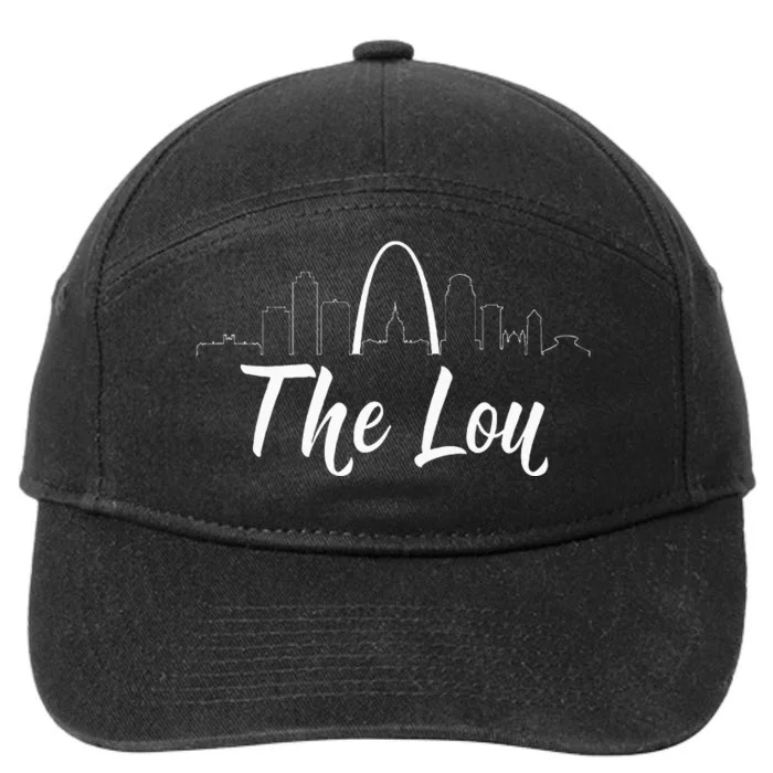 Vintage Quote The Lou St. Louis Missouri 7-Panel Snapback Hat