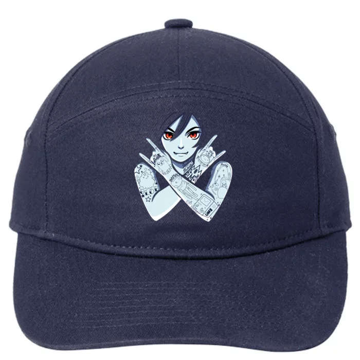 Vampire Queen 7-Panel Snapback Hat