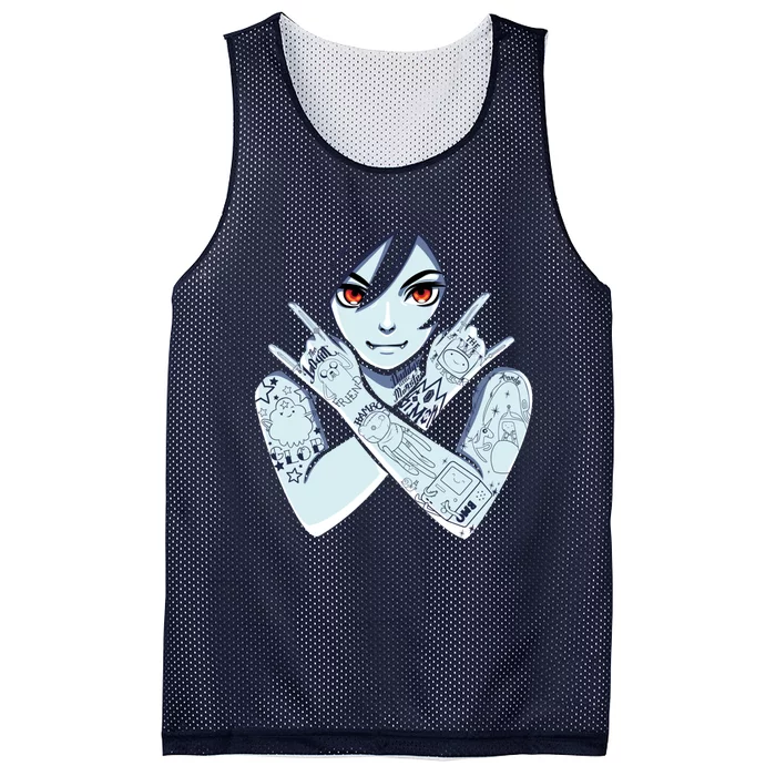 Vampire Queen Mesh Reversible Basketball Jersey Tank