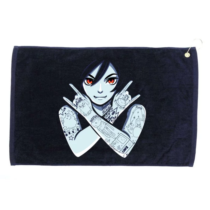 Vampire Queen Grommeted Golf Towel